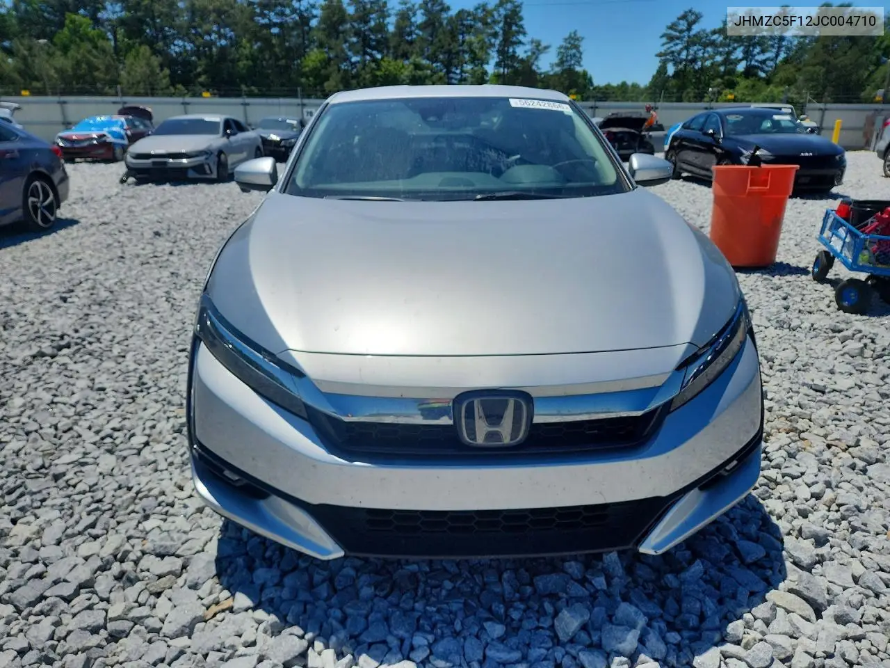 2018 Honda Clarity VIN: JHMZC5F12JC004710 Lot: 56242866