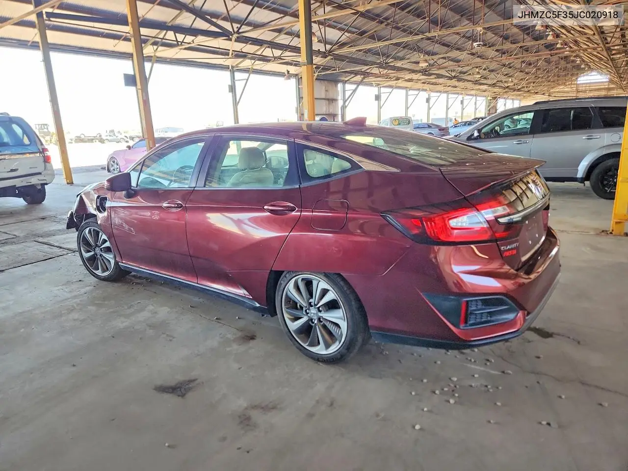 2018 Honda Clarity Touring VIN: JHMZC5F35JC020918 Lot: 56618776