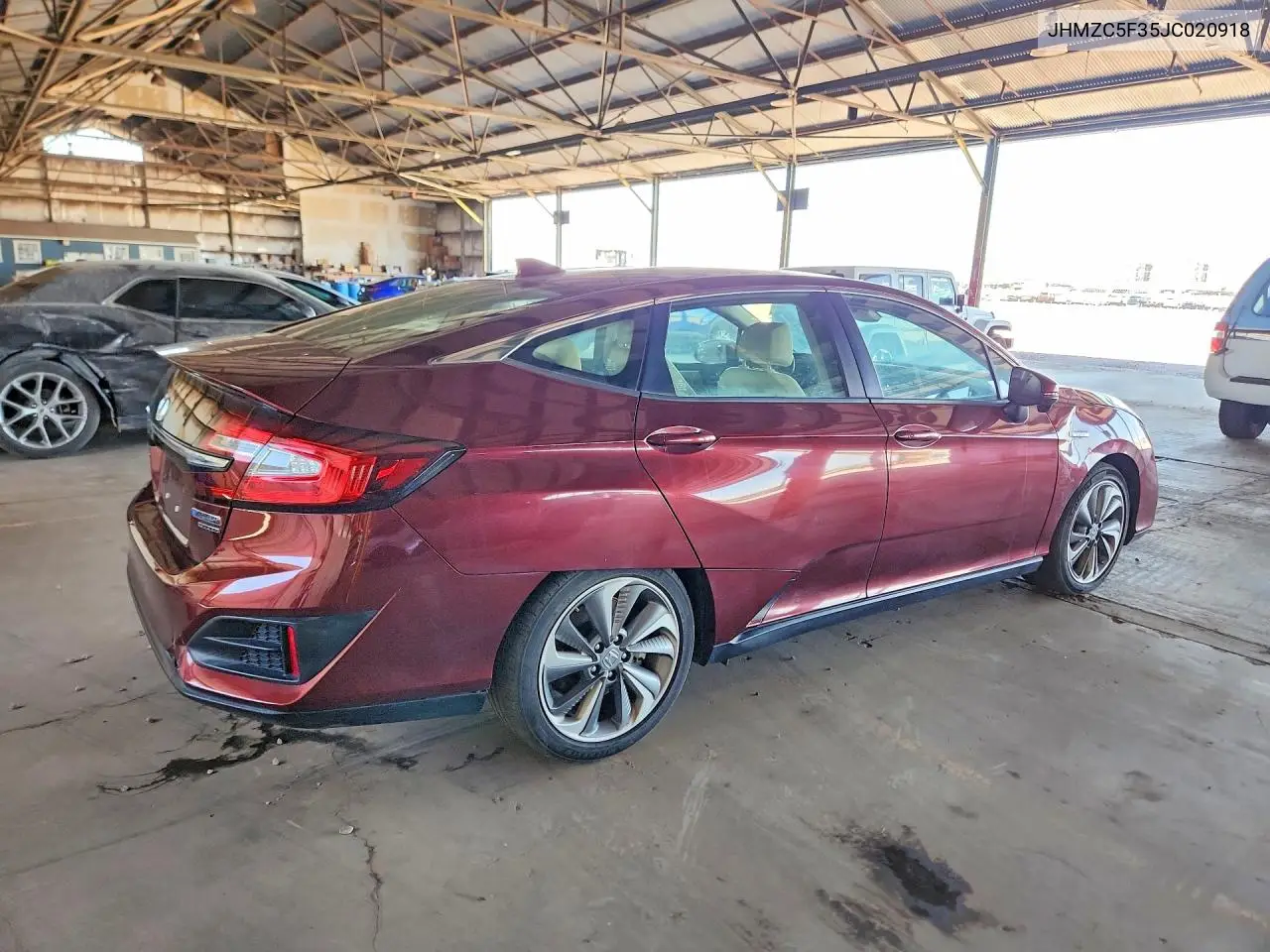 2018 Honda Clarity Touring VIN: JHMZC5F35JC020918 Lot: 56618776