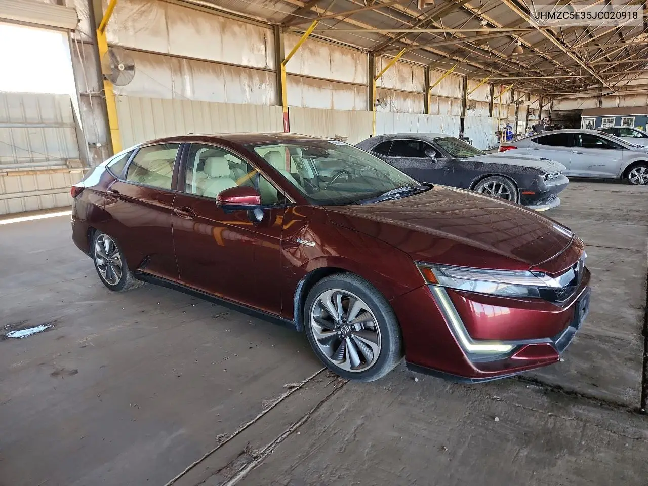 2018 Honda Clarity Touring VIN: JHMZC5F35JC020918 Lot: 56618776