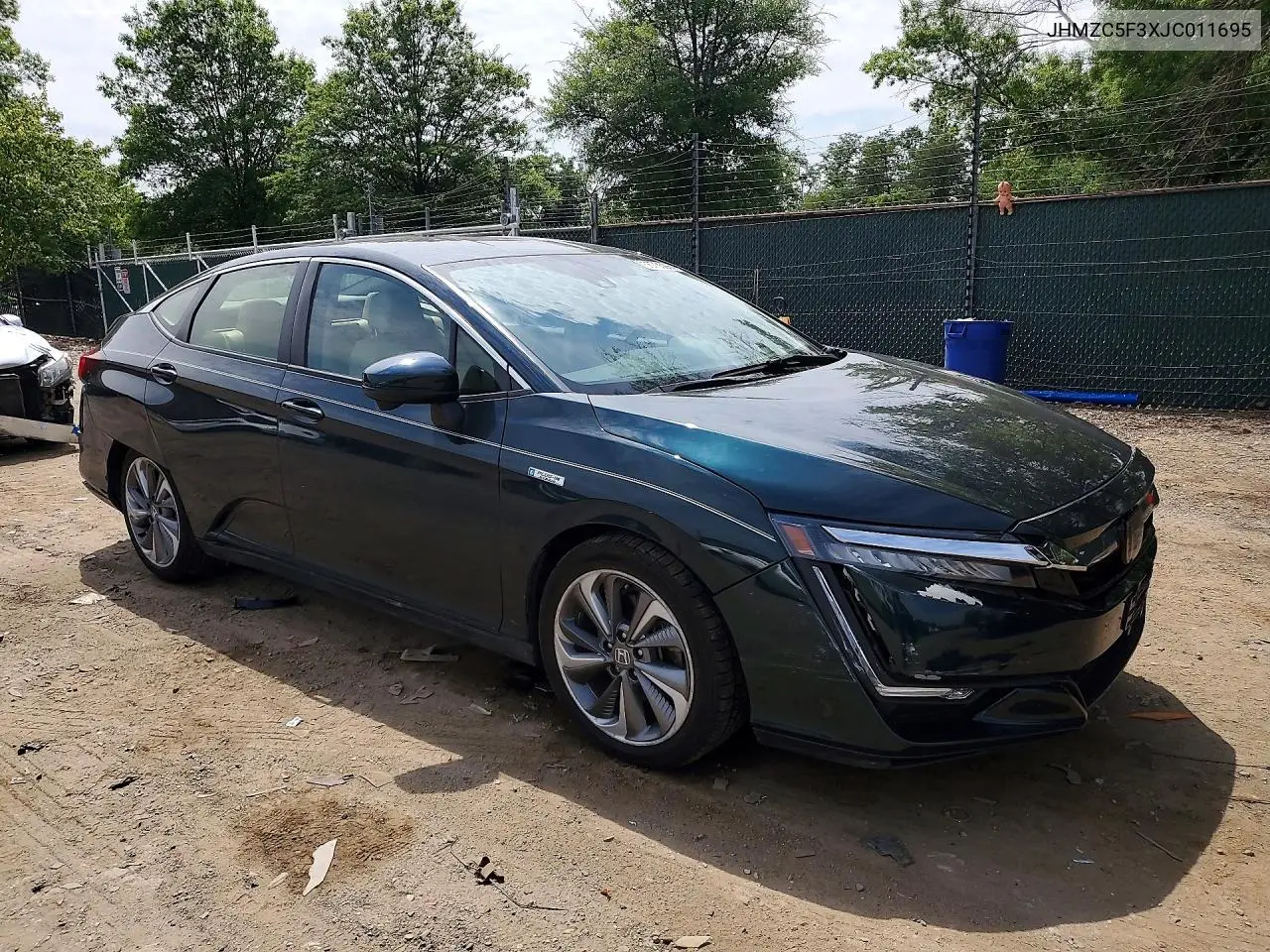 2018 Honda Clarity Touring VIN: JHMZC5F3XJC011695 Lot: 56735066