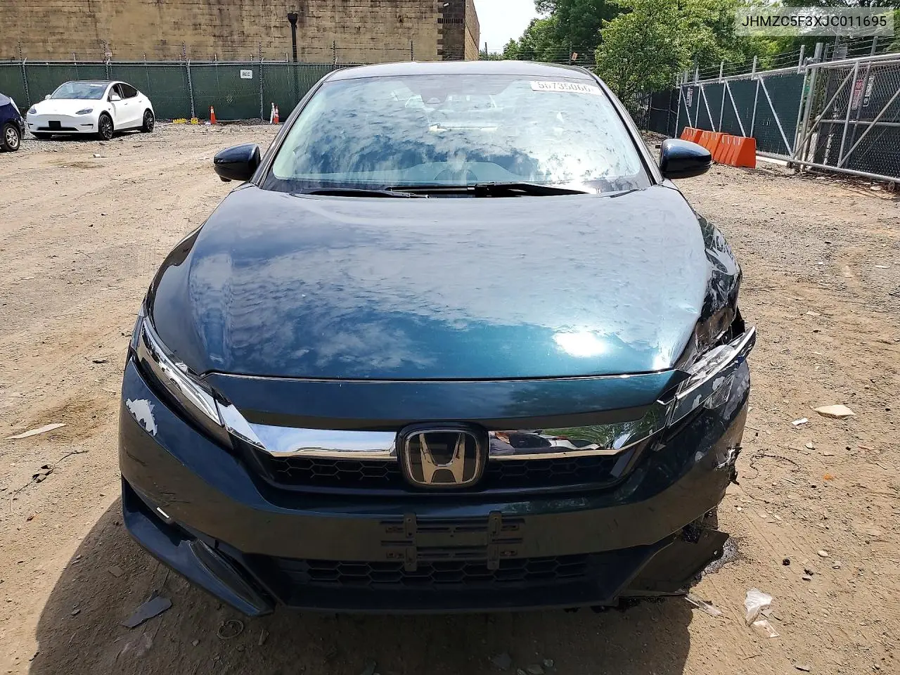 2018 Honda Clarity Touring VIN: JHMZC5F3XJC011695 Lot: 56735066