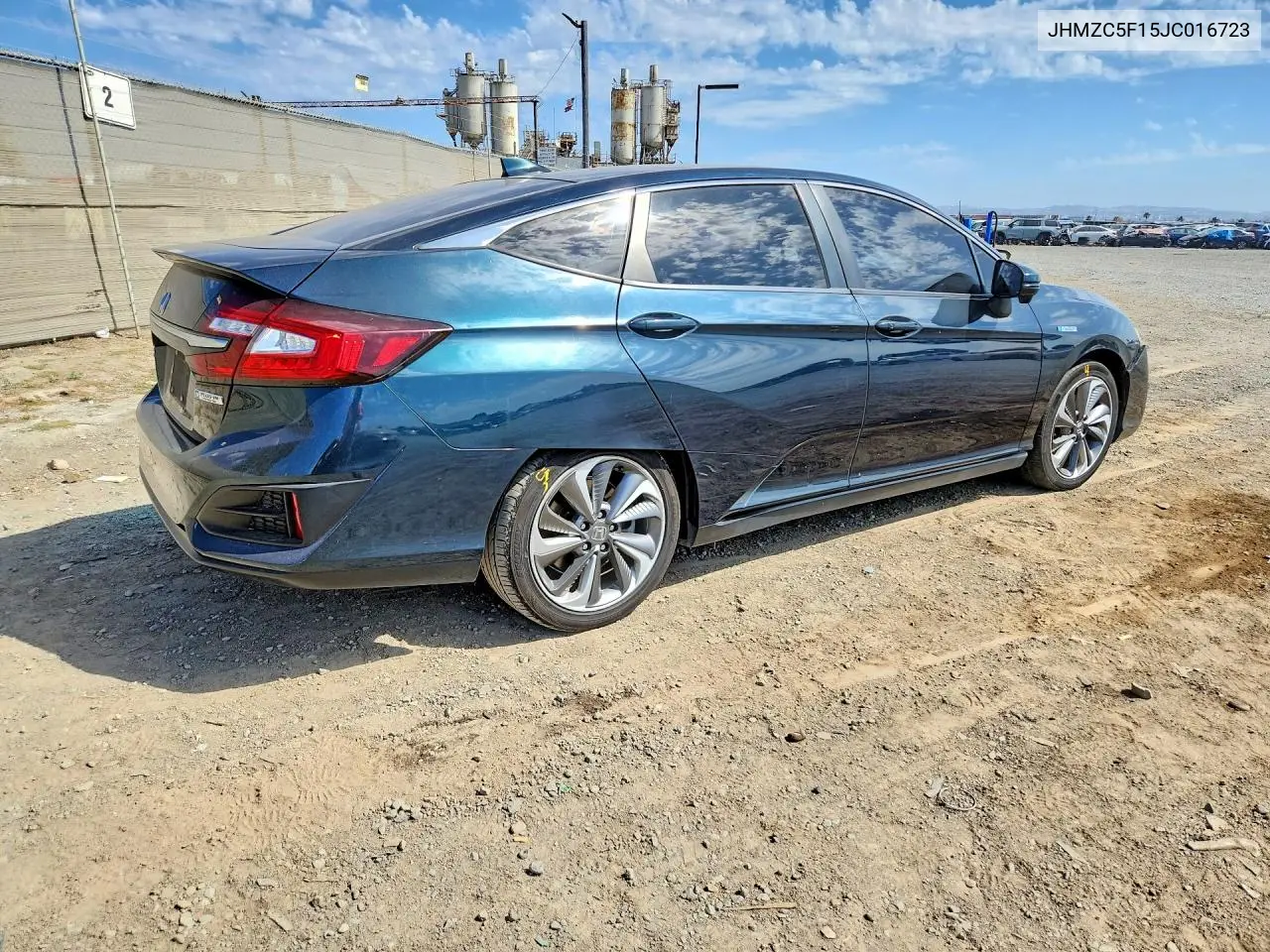 2018 Honda Clarity VIN: JHMZC5F15JC016723 Lot: 57493186