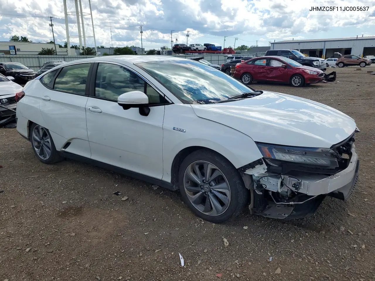 2018 Honda Clarity VIN: JHMZC5F11JC005637 Lot: 57599036