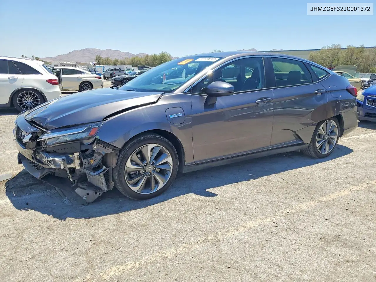 2018 Honda Clarity Touring VIN: JHMZC5F32JC001372 Lot: 57719616