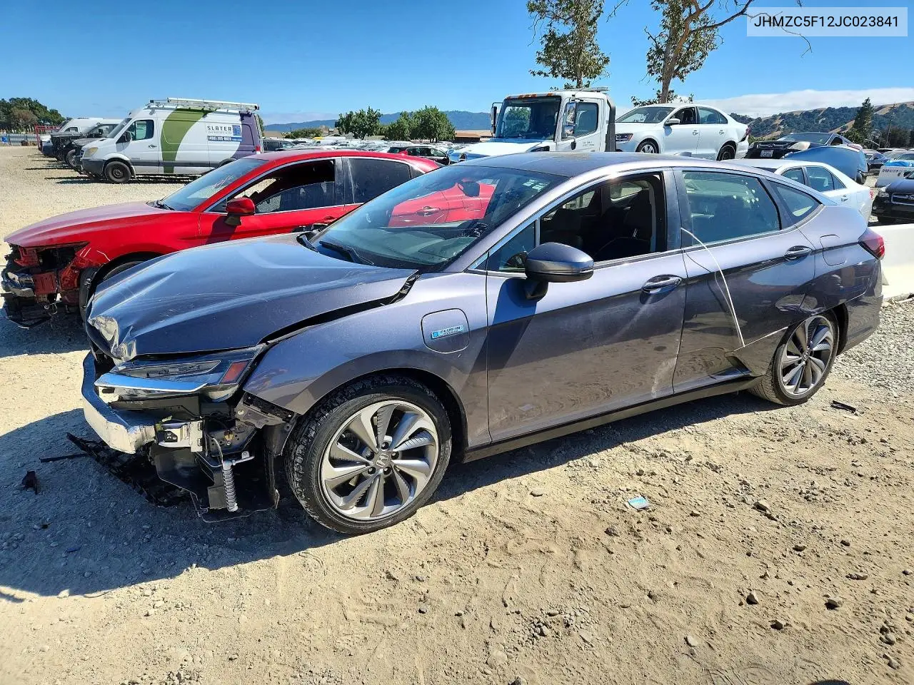 2018 Honda Clarity VIN: JHMZC5F12JC023841 Lot: 57825316
