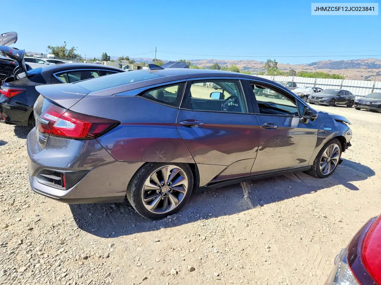 2018 Honda Clarity VIN: JHMZC5F12JC023841 Lot: 57825316