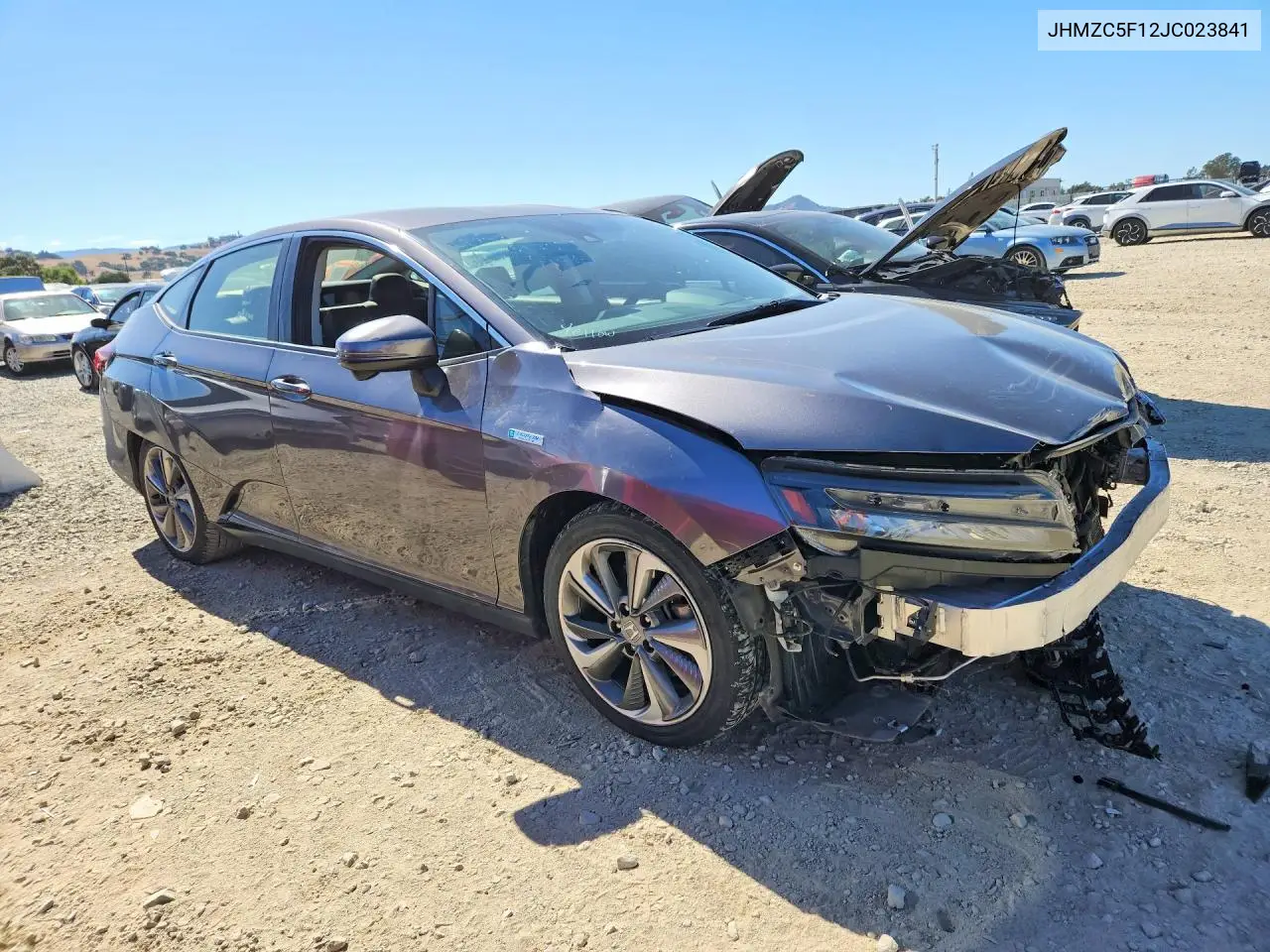 2018 Honda Clarity VIN: JHMZC5F12JC023841 Lot: 57825316