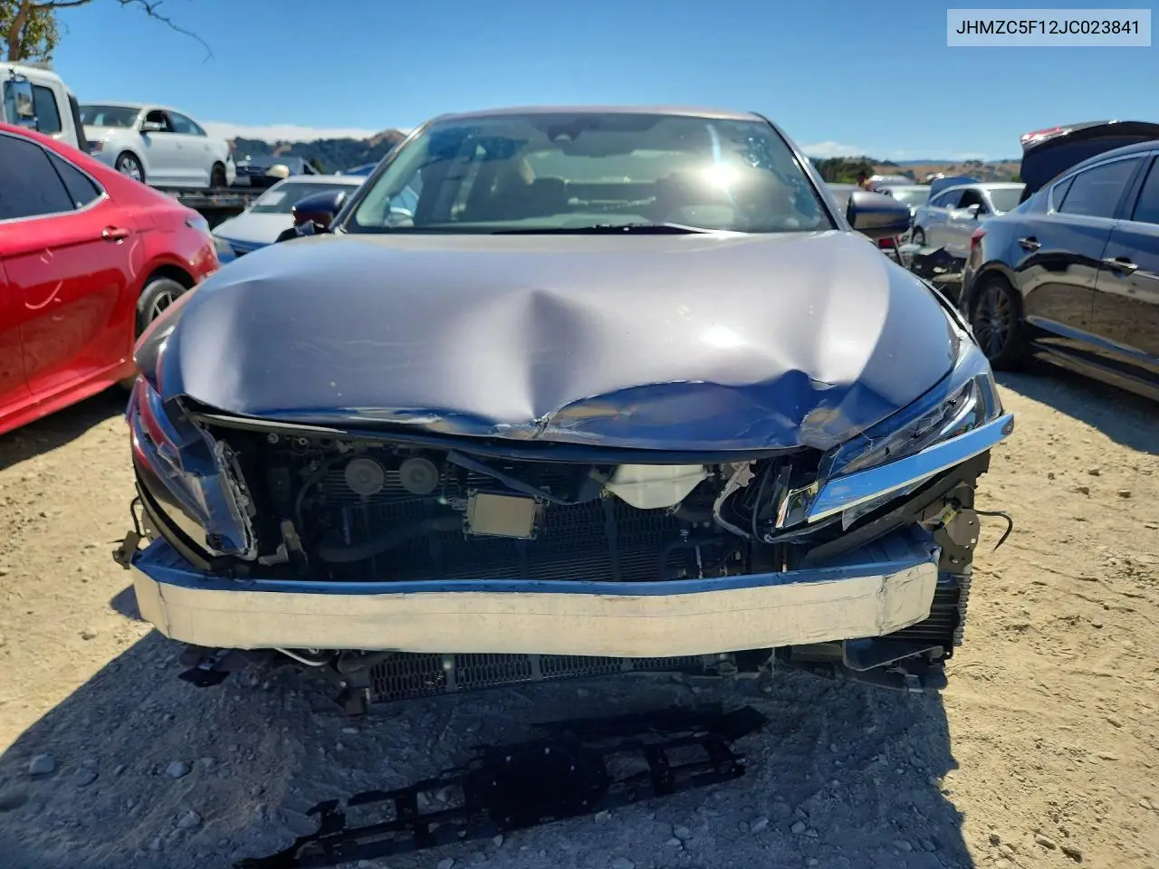2018 Honda Clarity VIN: JHMZC5F12JC023841 Lot: 57825316