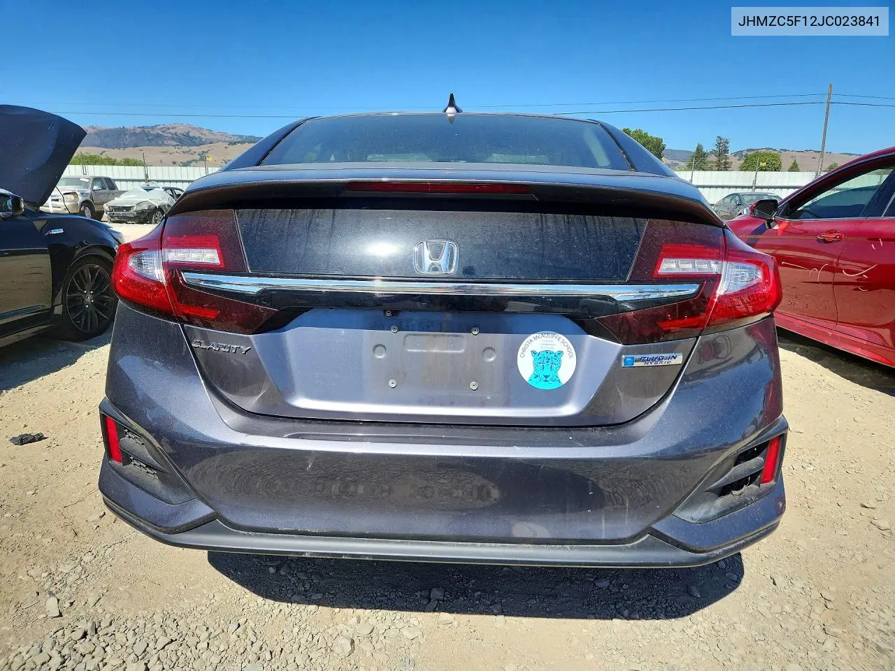 2018 Honda Clarity VIN: JHMZC5F12JC023841 Lot: 57825316