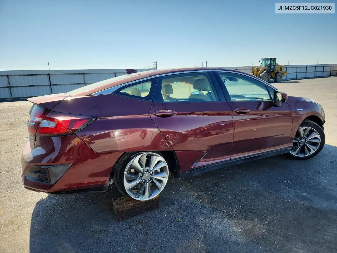 2018 Honda Clarity VIN: JHMZC5F12JC021930 Lot: 58236166