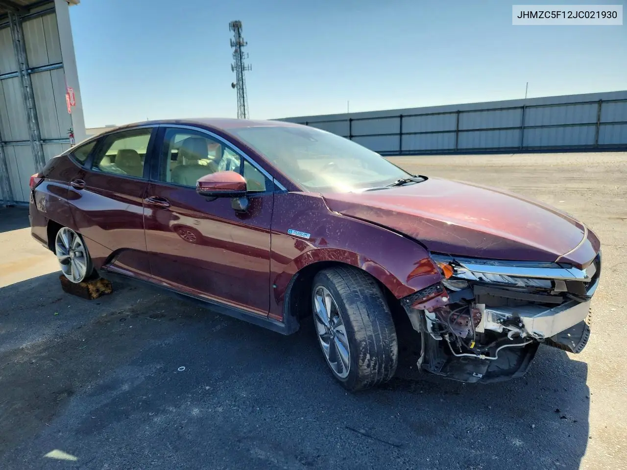 2018 Honda Clarity VIN: JHMZC5F12JC021930 Lot: 58236166