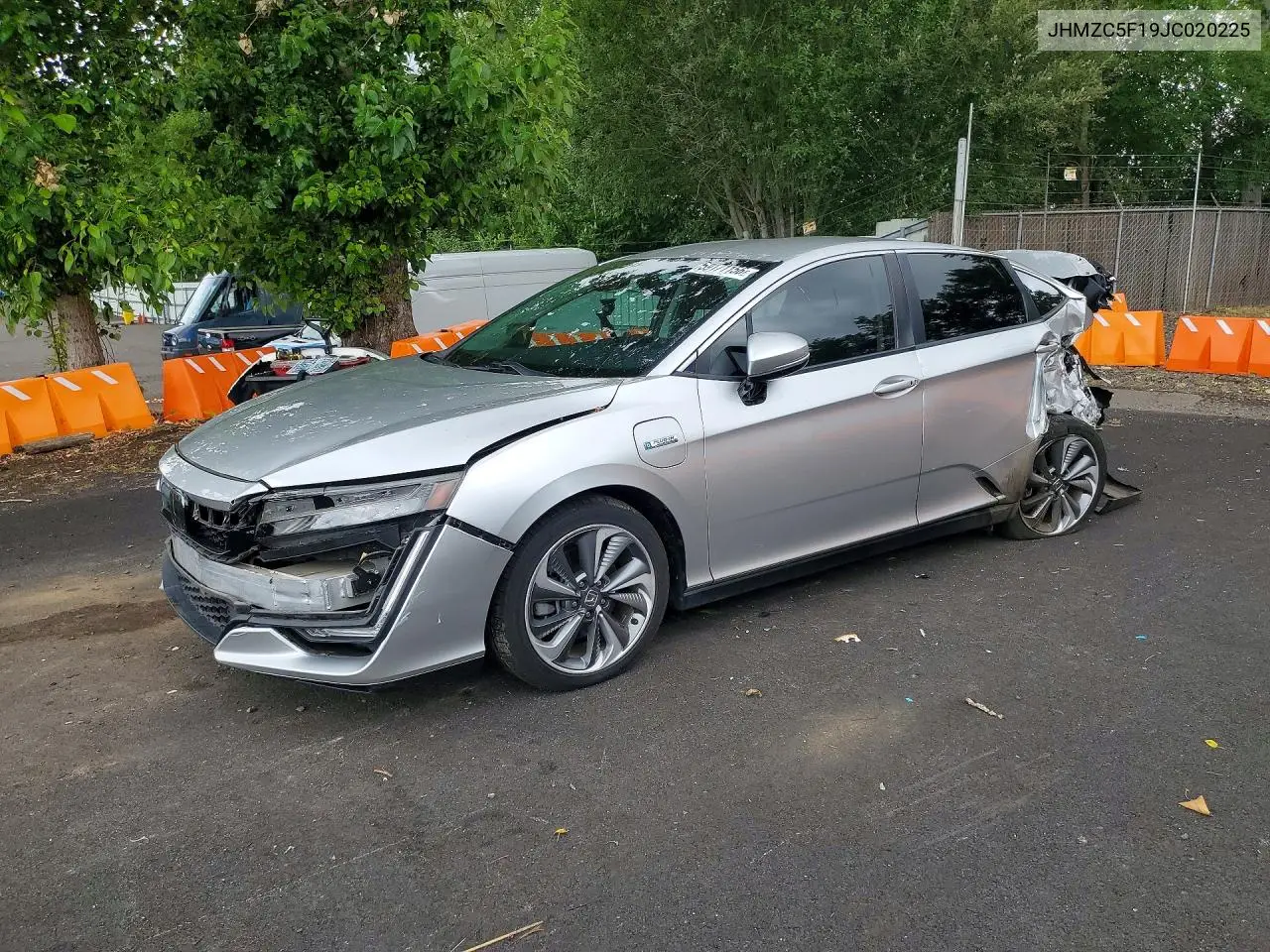 2018 Honda Clarity VIN: JHMZC5F19JC020225 Lot: 59171156