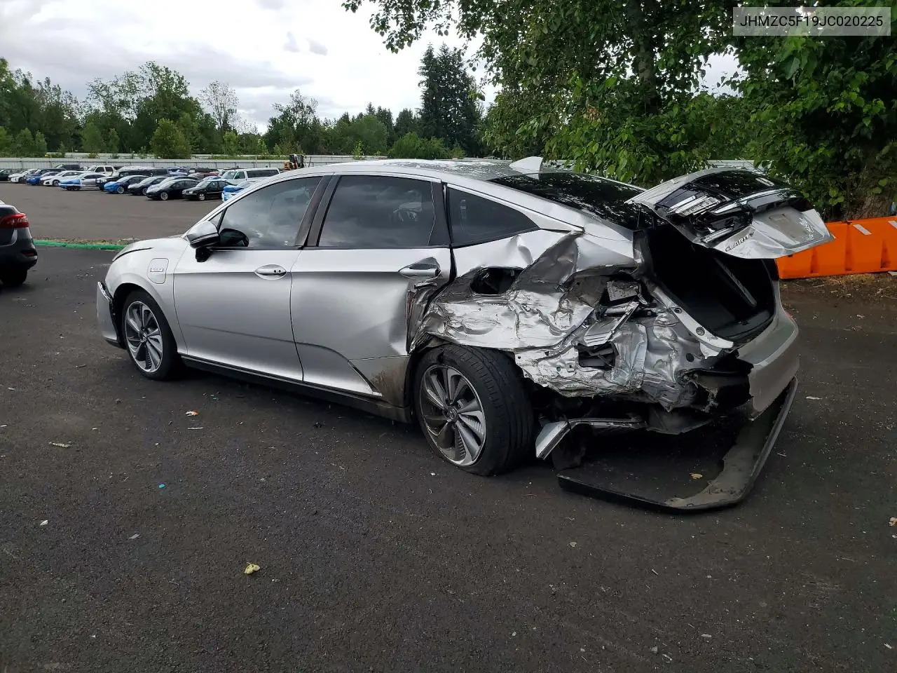 2018 Honda Clarity VIN: JHMZC5F19JC020225 Lot: 59171156