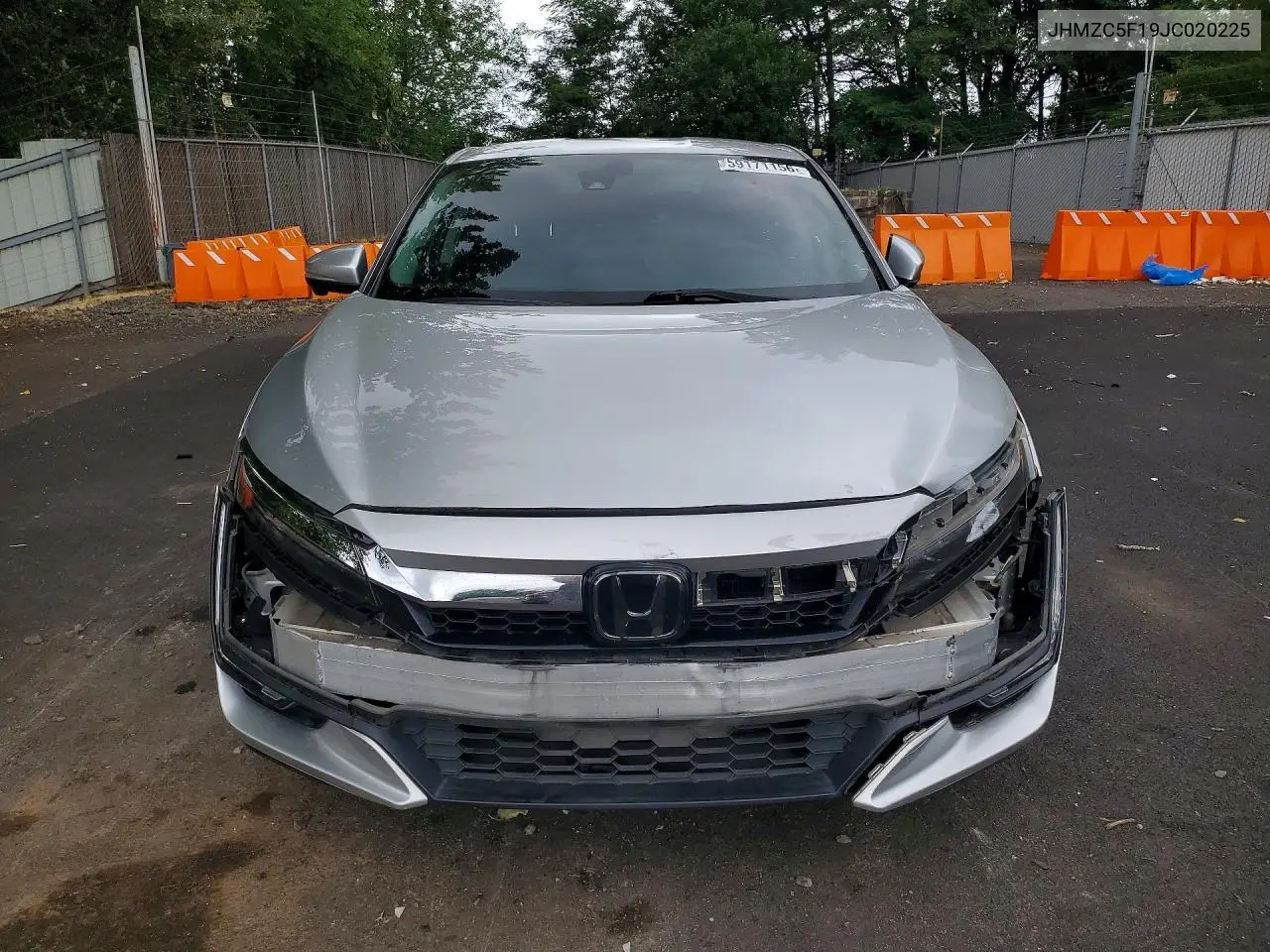 2018 Honda Clarity VIN: JHMZC5F19JC020225 Lot: 59171156