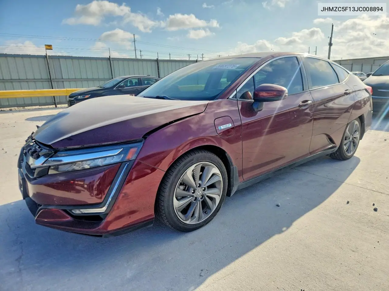 2018 Honda Clarity VIN: JHMZC5F13JC008894 Lot: 59637276