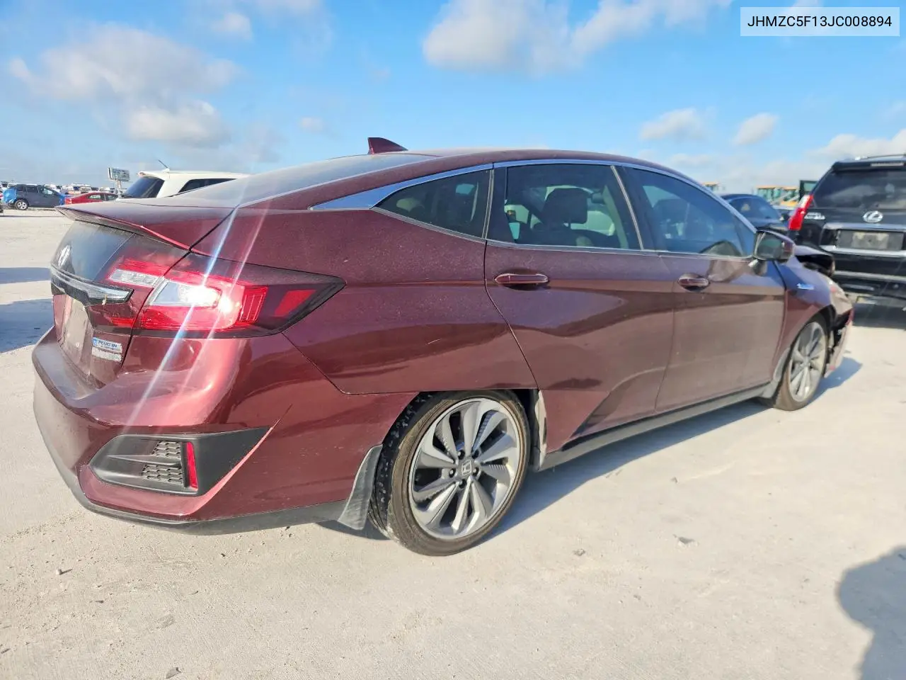 2018 Honda Clarity VIN: JHMZC5F13JC008894 Lot: 59637276