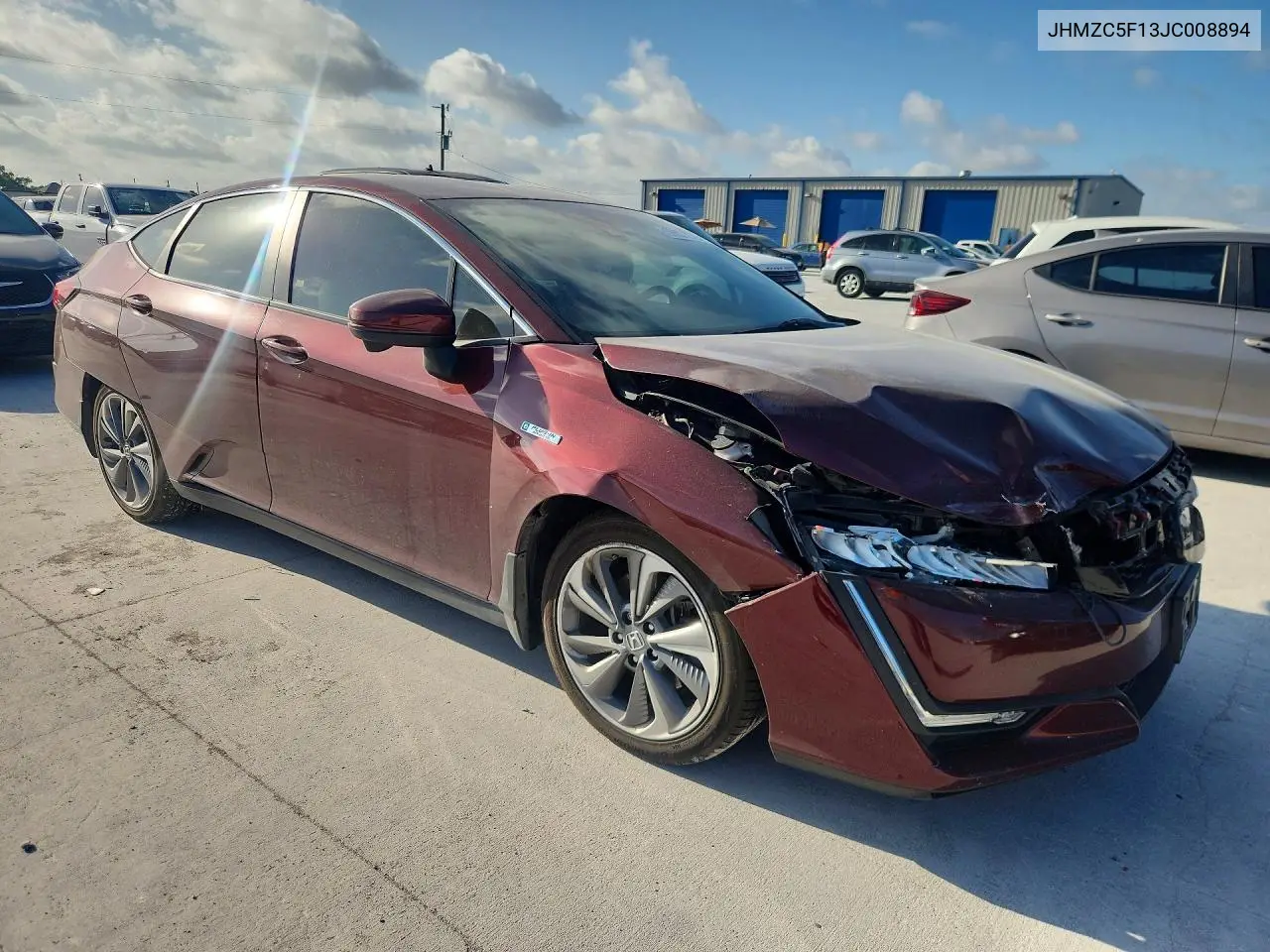 2018 Honda Clarity VIN: JHMZC5F13JC008894 Lot: 59637276