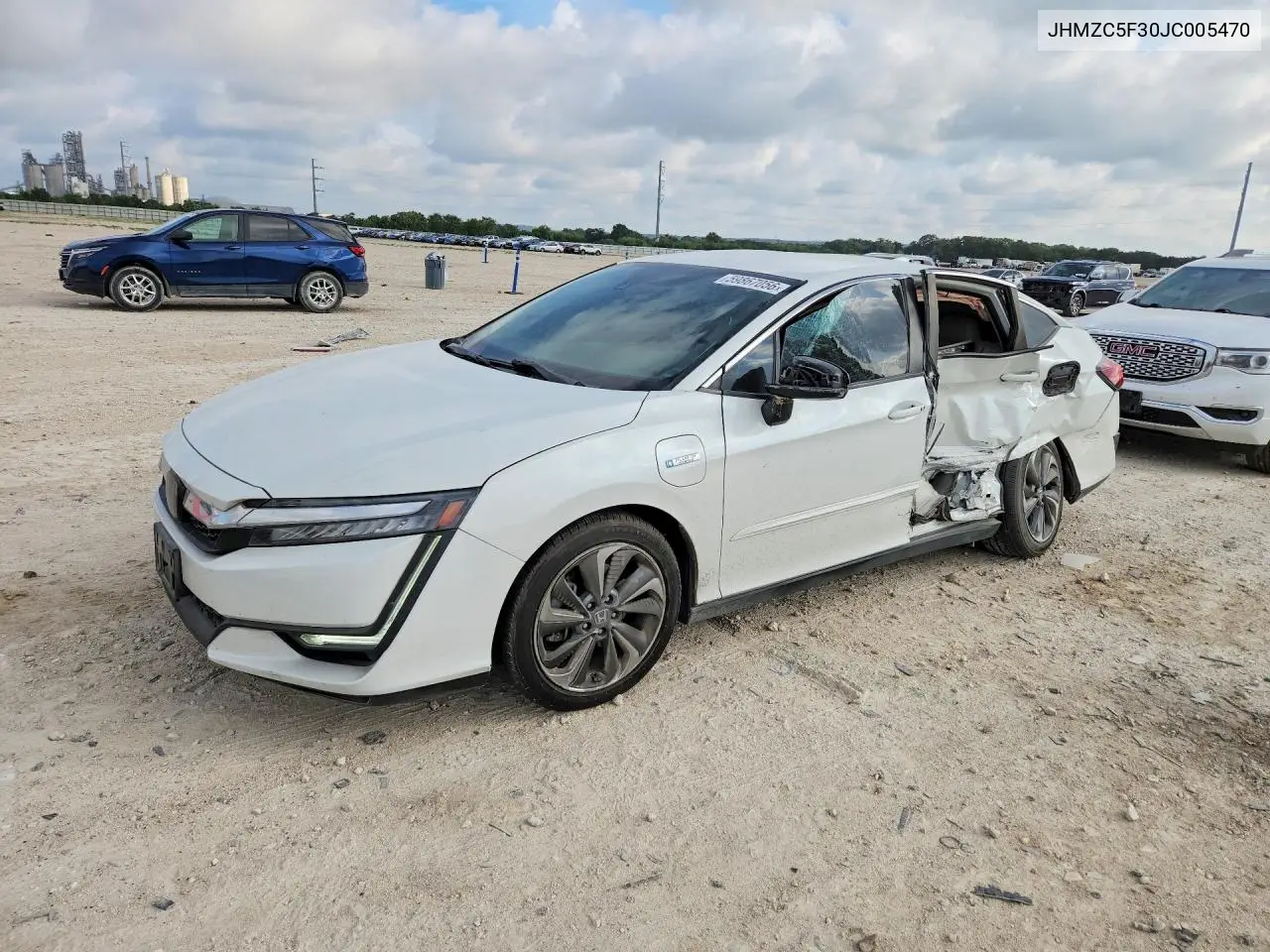 2018 Honda Clarity Touring VIN: JHMZC5F30JC005470 Lot: 59867056