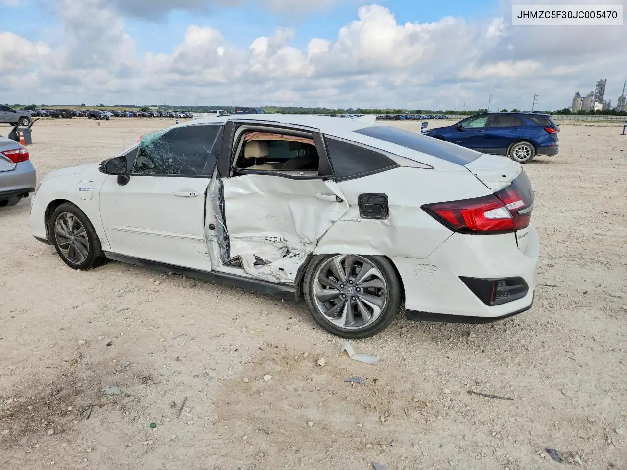 2018 Honda Clarity Touring VIN: JHMZC5F30JC005470 Lot: 59867056