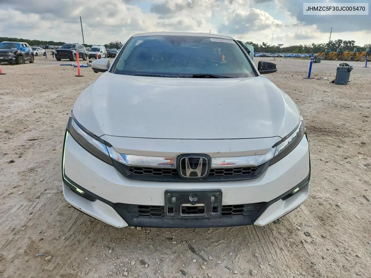 2018 Honda Clarity Touring VIN: JHMZC5F30JC005470 Lot: 59867056