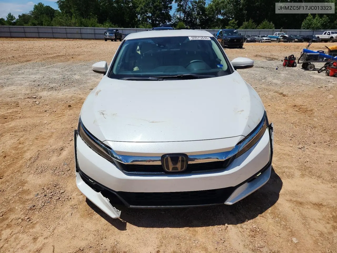 2018 Honda Clarity VIN: JHMZC5F17JC013323 Lot: 60075846