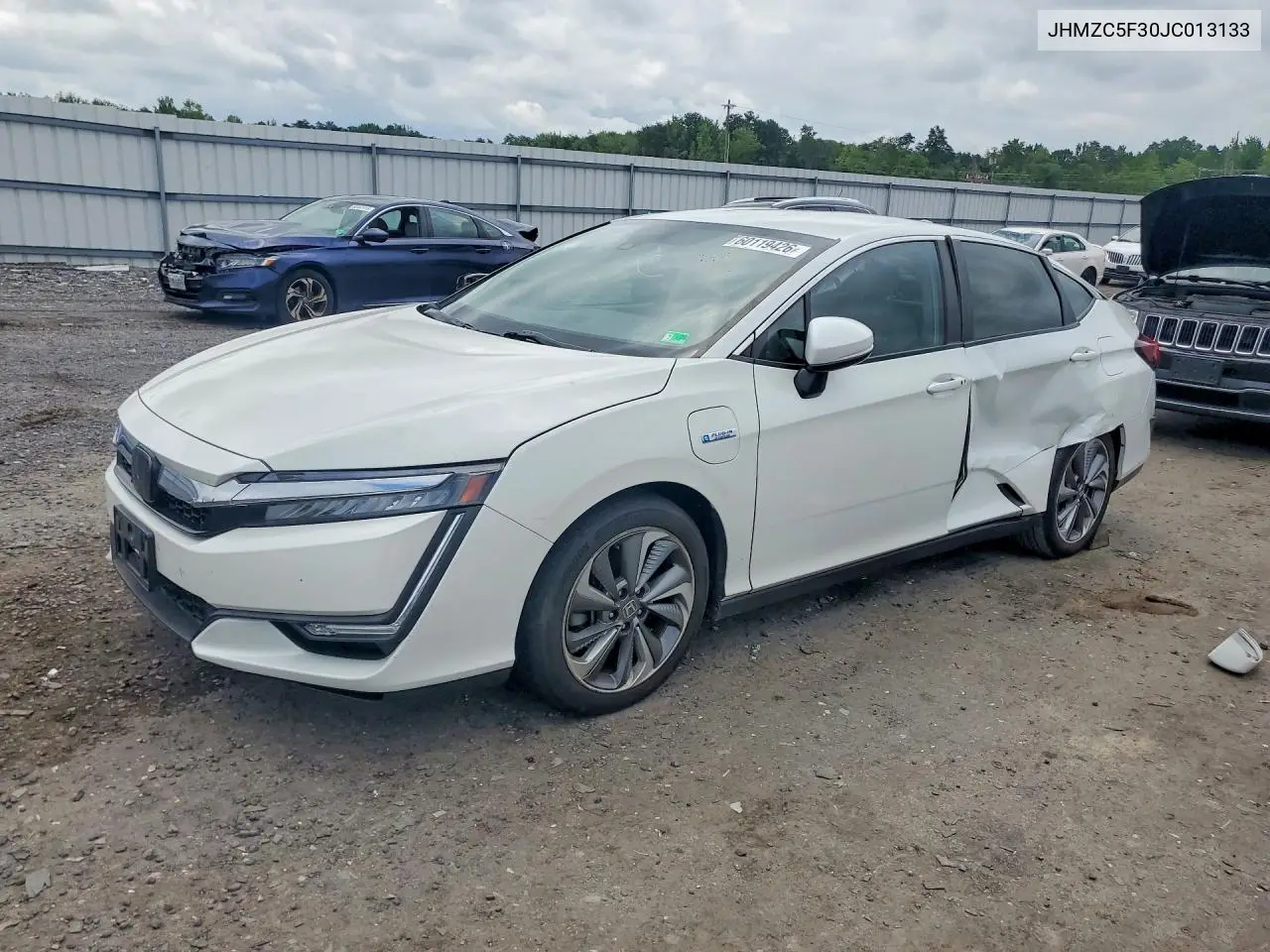 2018 Honda Clarity Touring VIN: JHMZC5F30JC013133 Lot: 60119426