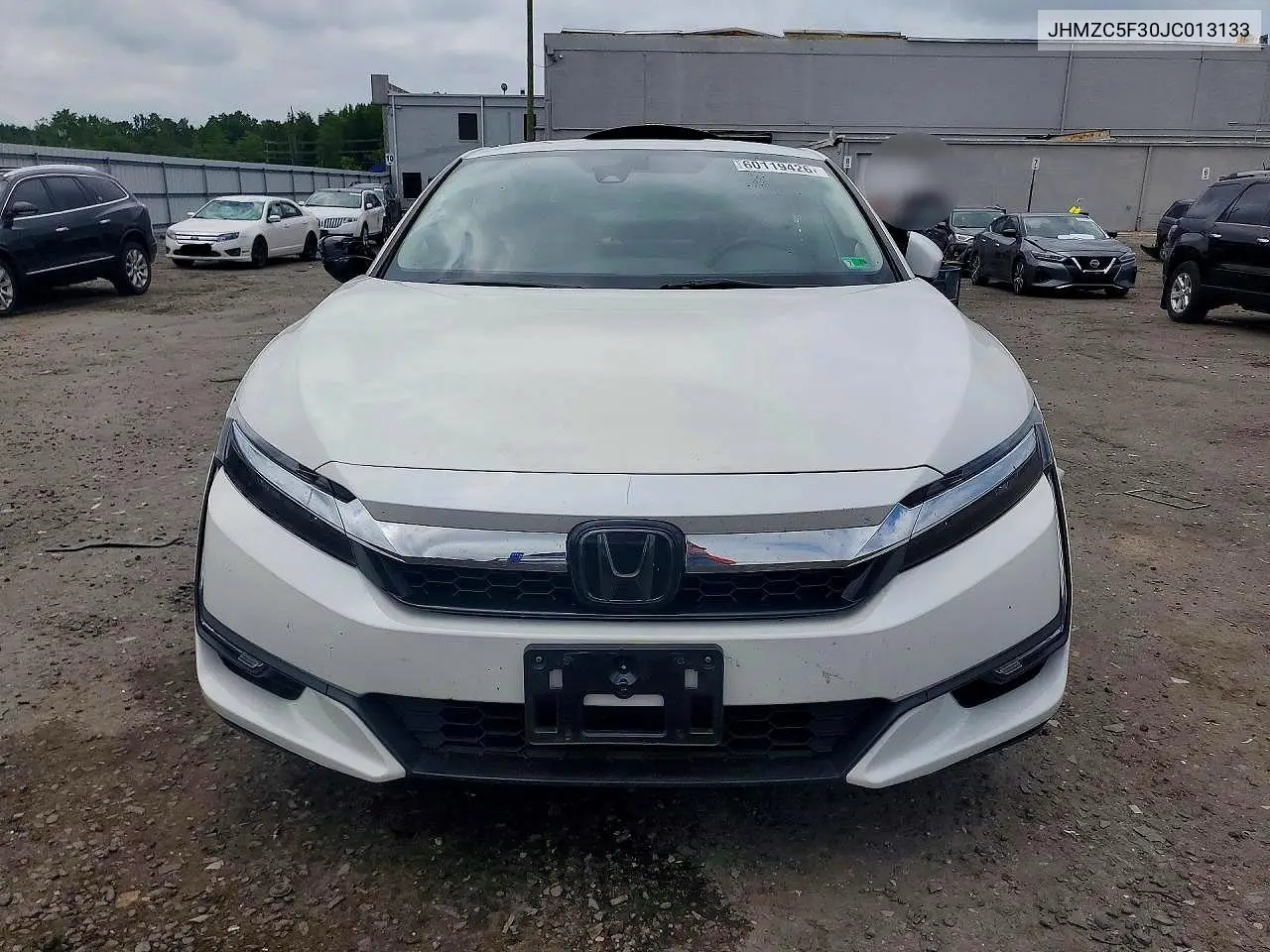 2018 Honda Clarity Touring VIN: JHMZC5F30JC013133 Lot: 60119426