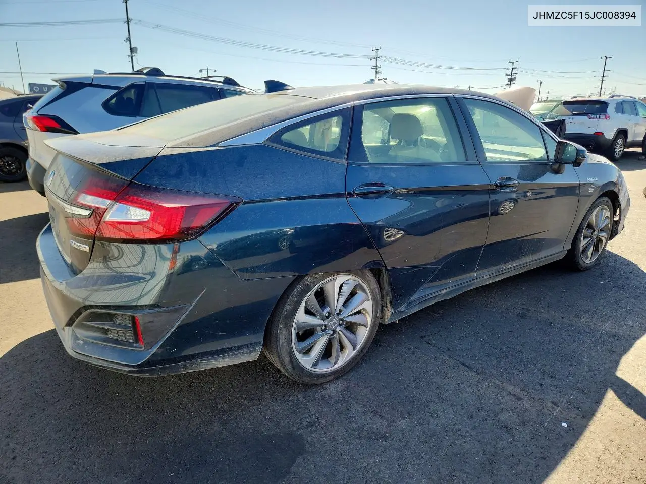 2018 Honda Clarity VIN: JHMZC5F15JC008394 Lot: 61193956