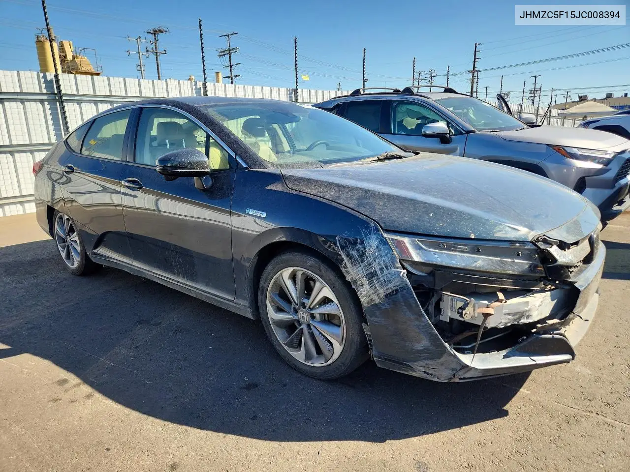 2018 Honda Clarity VIN: JHMZC5F15JC008394 Lot: 61193956