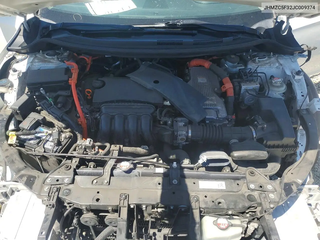 2018 Honda Clarity Touring VIN: JHMZC5F32JC009374 Lot: 61354066