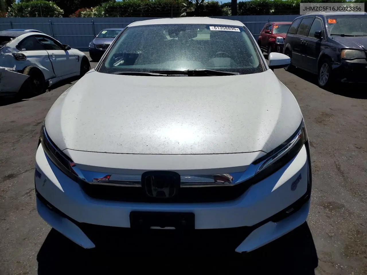 2018 Honda Clarity VIN: JHMZC5F16JC023356 Lot: 61358896