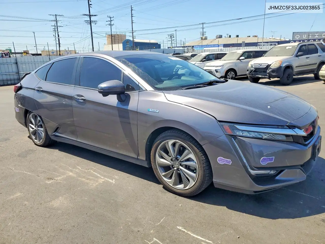 2018 Honda Clarity Touring VIN: JHMZC5F33JC023865 Lot: 62208196