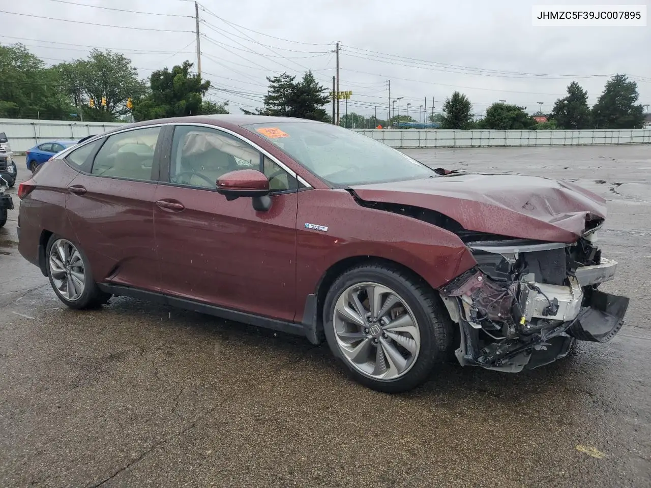 2018 Honda Clarity Touring VIN: JHMZC5F39JC007895 Lot: 63299905