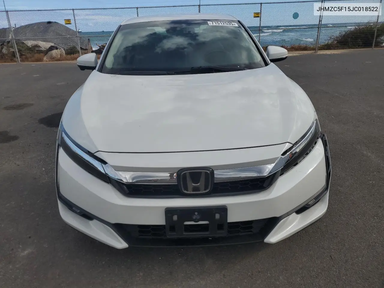 2018 Honda Clarity VIN: JHMZC5F15JC018522 Lot: 71512535