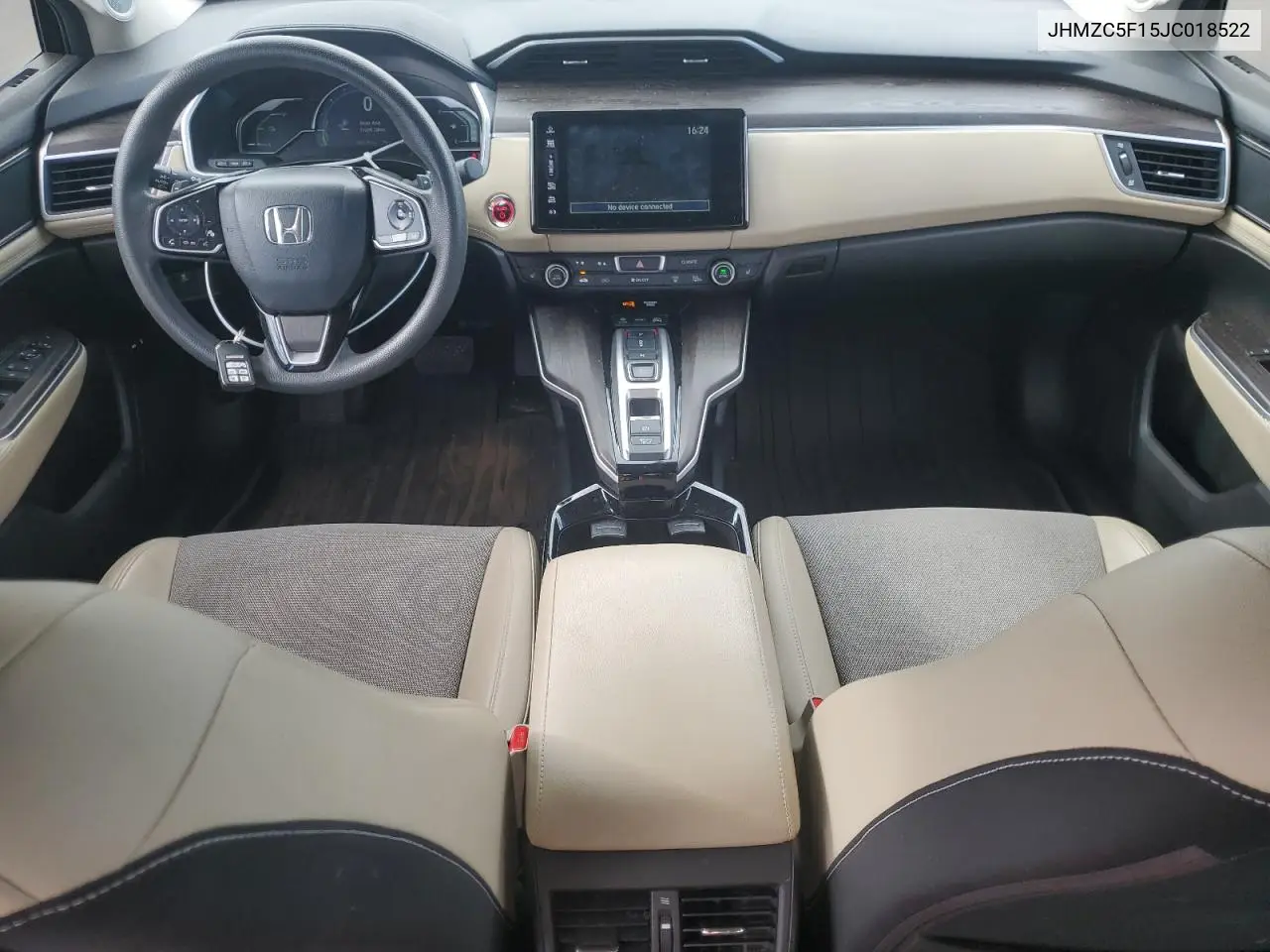 2018 Honda Clarity VIN: JHMZC5F15JC018522 Lot: 71512535