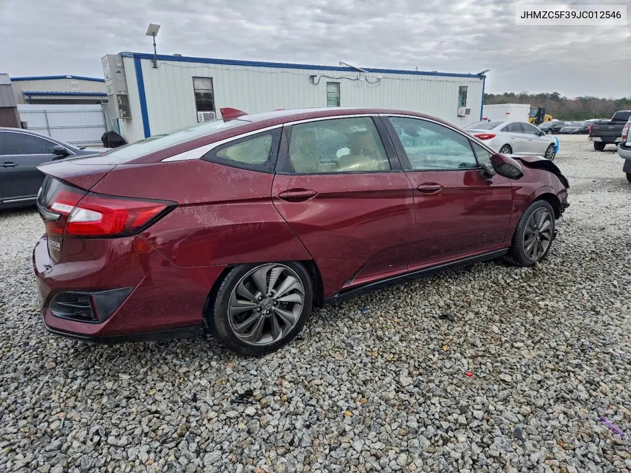 2018 Honda Clarity Touring VIN: JHMZC5F39JC012546 Lot: 96517155
