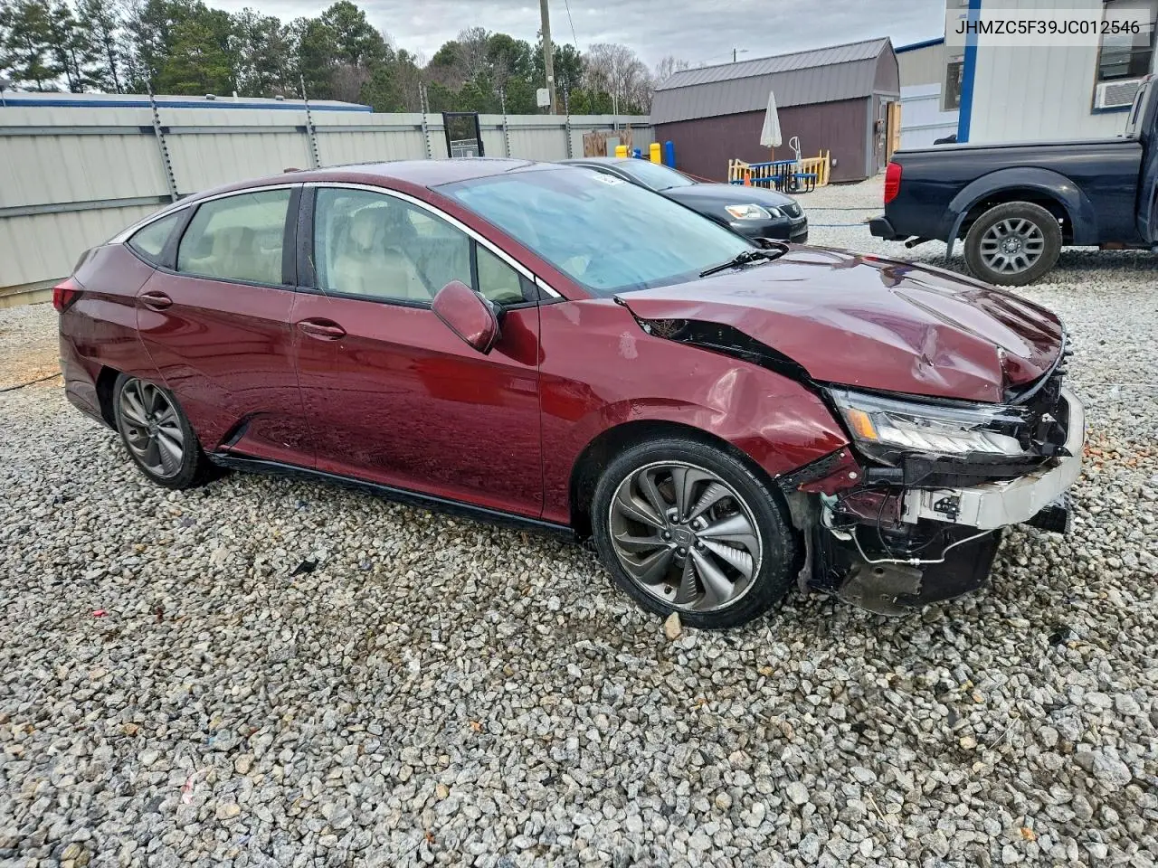 2018 Honda Clarity Touring VIN: JHMZC5F39JC012546 Lot: 96517155