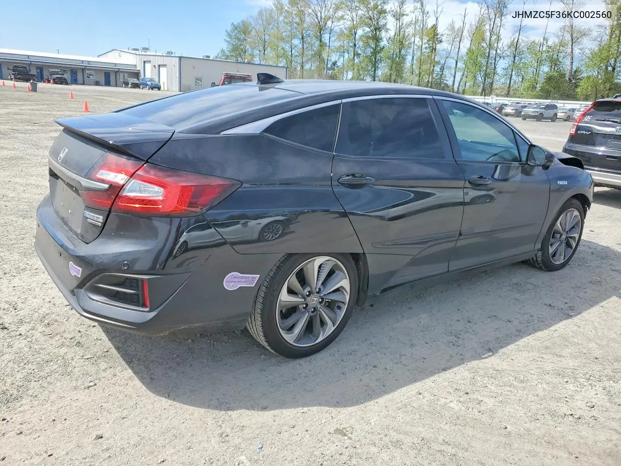 2019 Honda Clarity Touring VIN: JHMZC5F36KC002560 Lot: 51342376