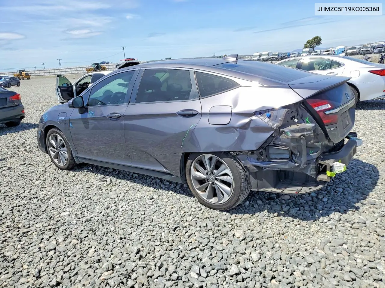 2019 Honda Clarity VIN: JHMZC5F19KC005368 Lot: 56632316