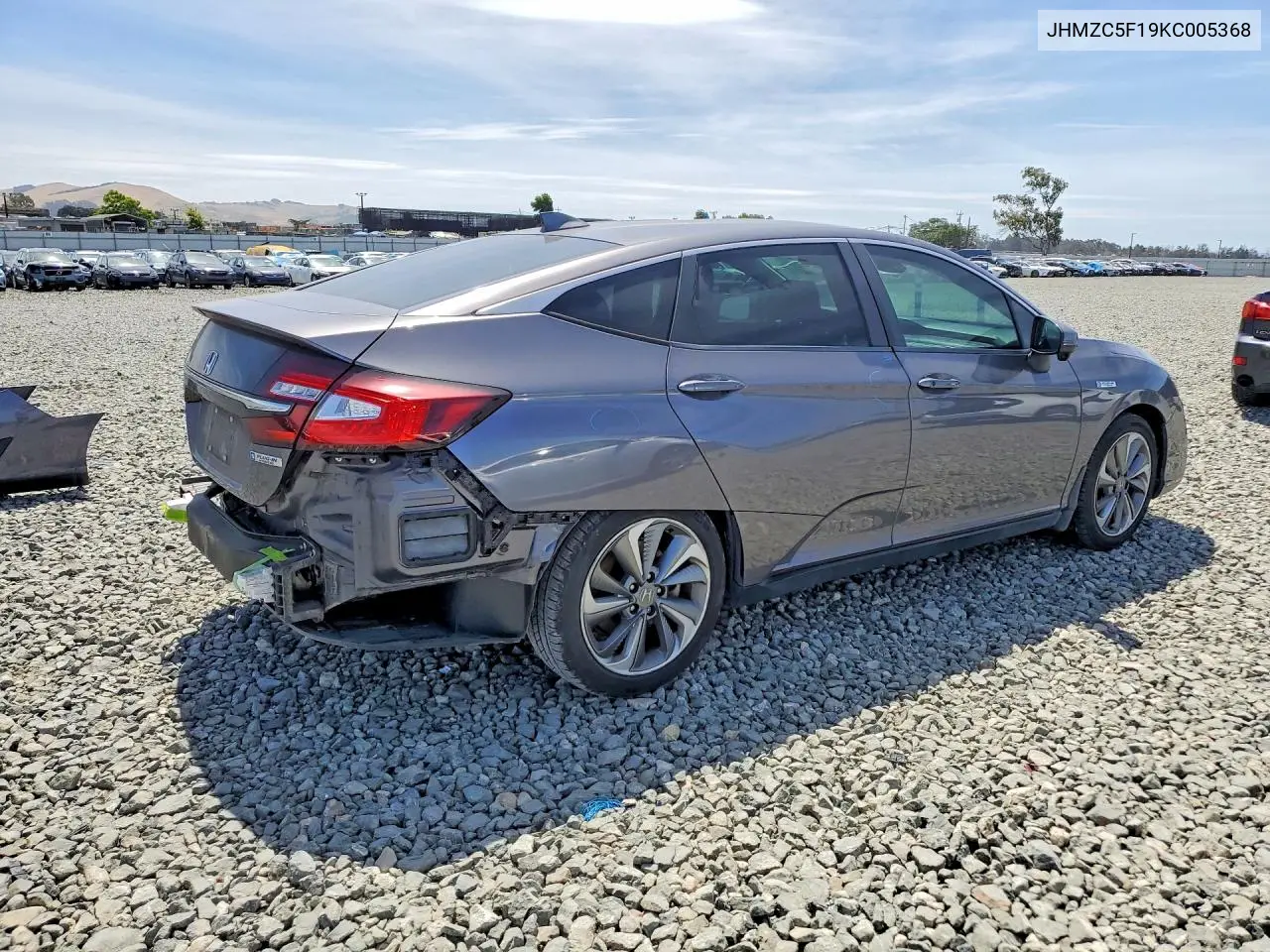 2019 Honda Clarity VIN: JHMZC5F19KC005368 Lot: 56632316