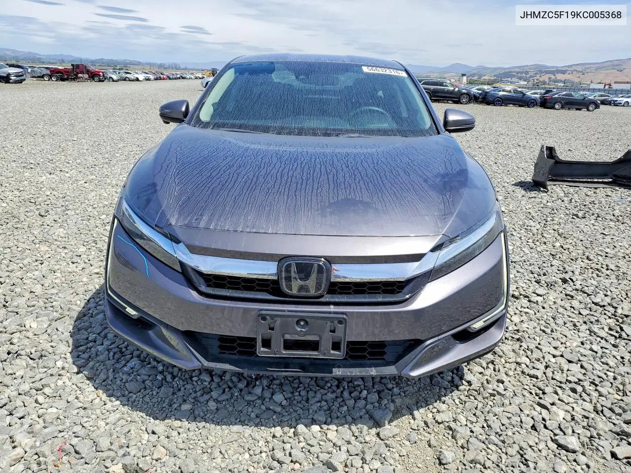 2019 Honda Clarity VIN: JHMZC5F19KC005368 Lot: 56632316