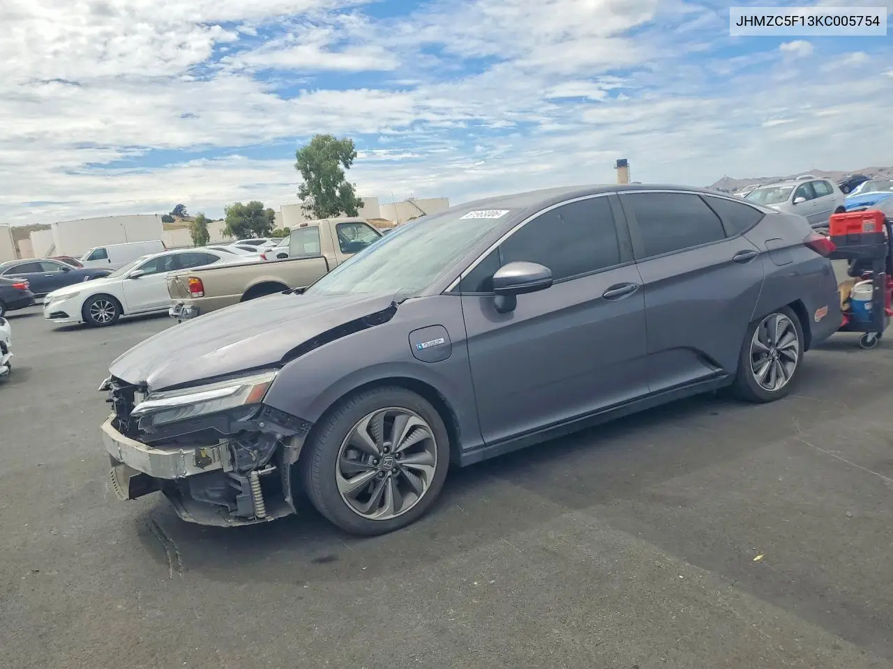 2019 Honda Clarity VIN: JHMZC5F13KC005754 Lot: 61963006