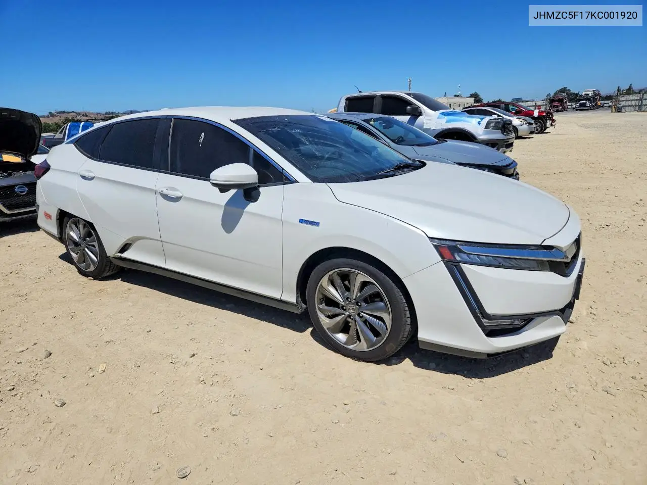 2019 Honda Clarity VIN: JHMZC5F17KC001920 Lot: 85613805