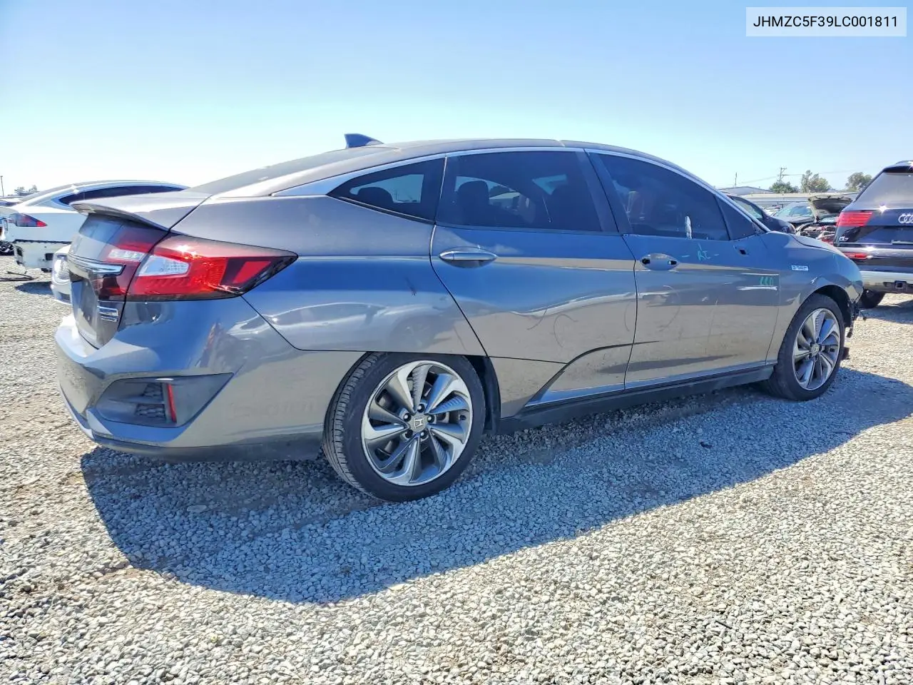 2020 Honda Clarity Touring VIN: JHMZC5F39LC001811 Lot: 56712126