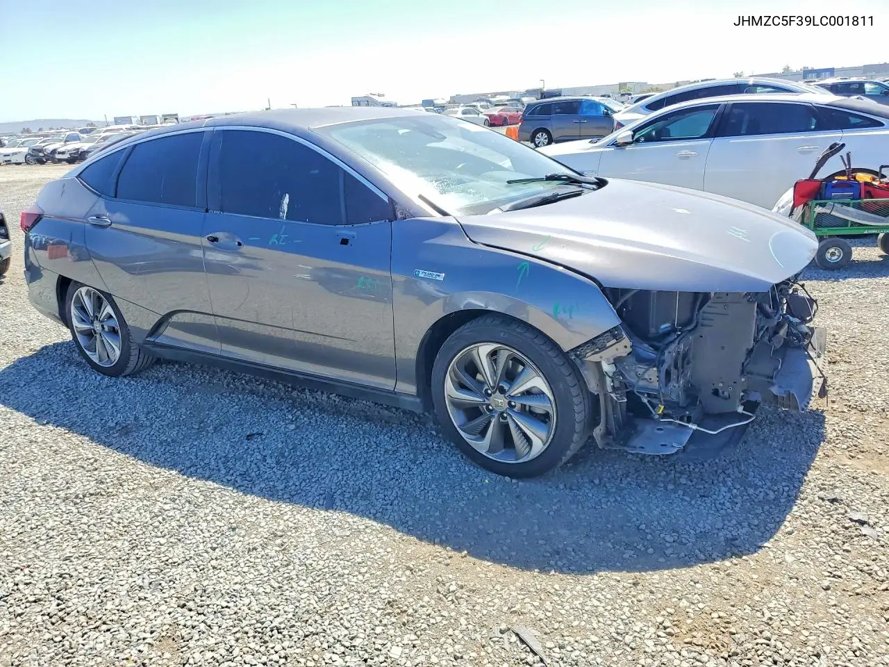 2020 Honda Clarity Touring VIN: JHMZC5F39LC001811 Lot: 56712126