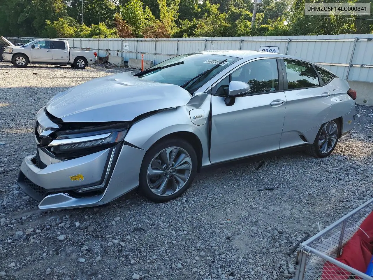 2020 Honda Clarity VIN: JHMZC5F14LC000841 Lot: 60978066