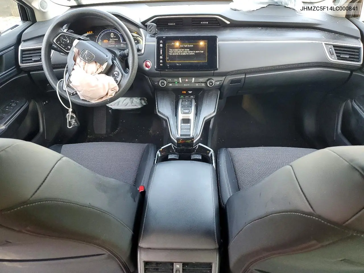 2020 Honda Clarity VIN: JHMZC5F14LC000841 Lot: 60978066