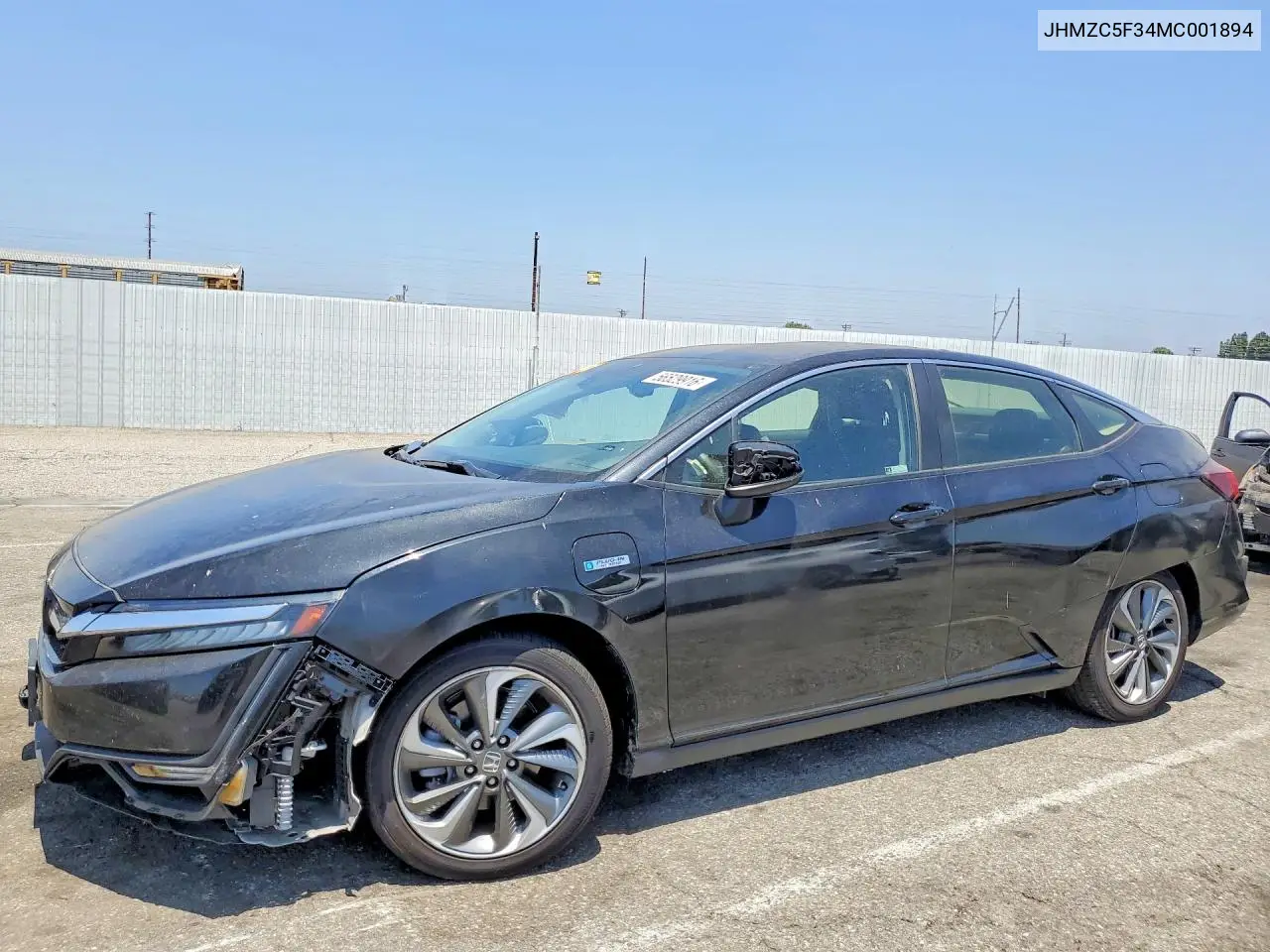 2021 Honda Clarity Touring VIN: JHMZC5F34MC001894 Lot: 56529916