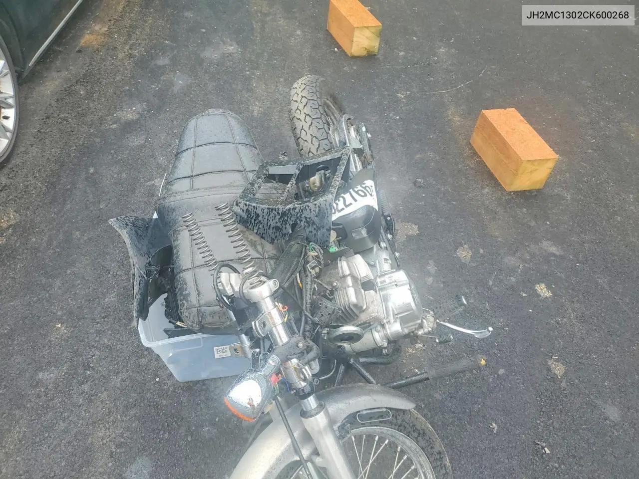 2012 Honda Cmx250 C VIN: JH2MC1302CK600268 Lot: 56622766